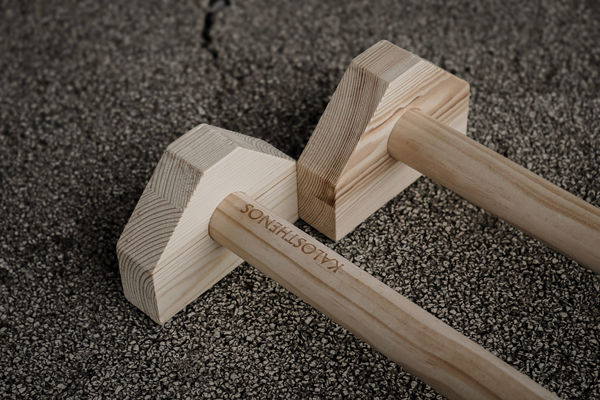 Parallettes En Bois Longues