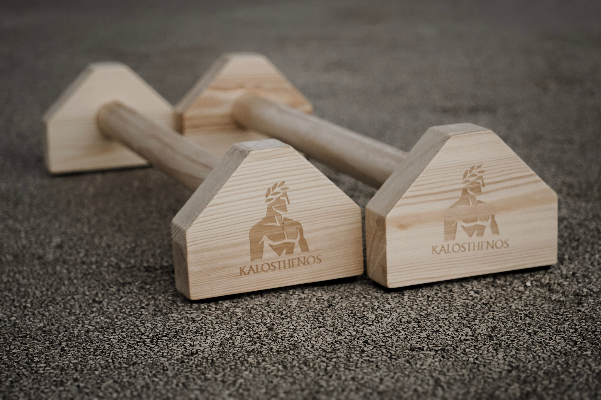 Wooden Parallettes Artemis