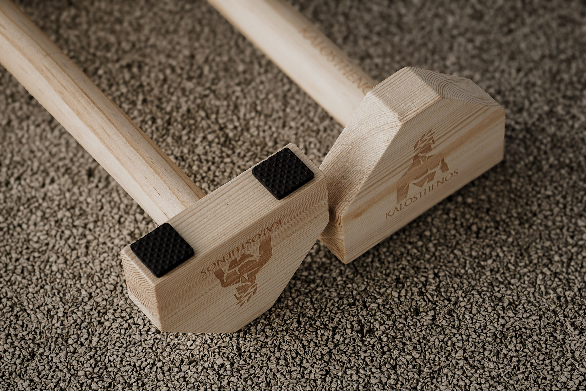 Parallettes En Bois Longues