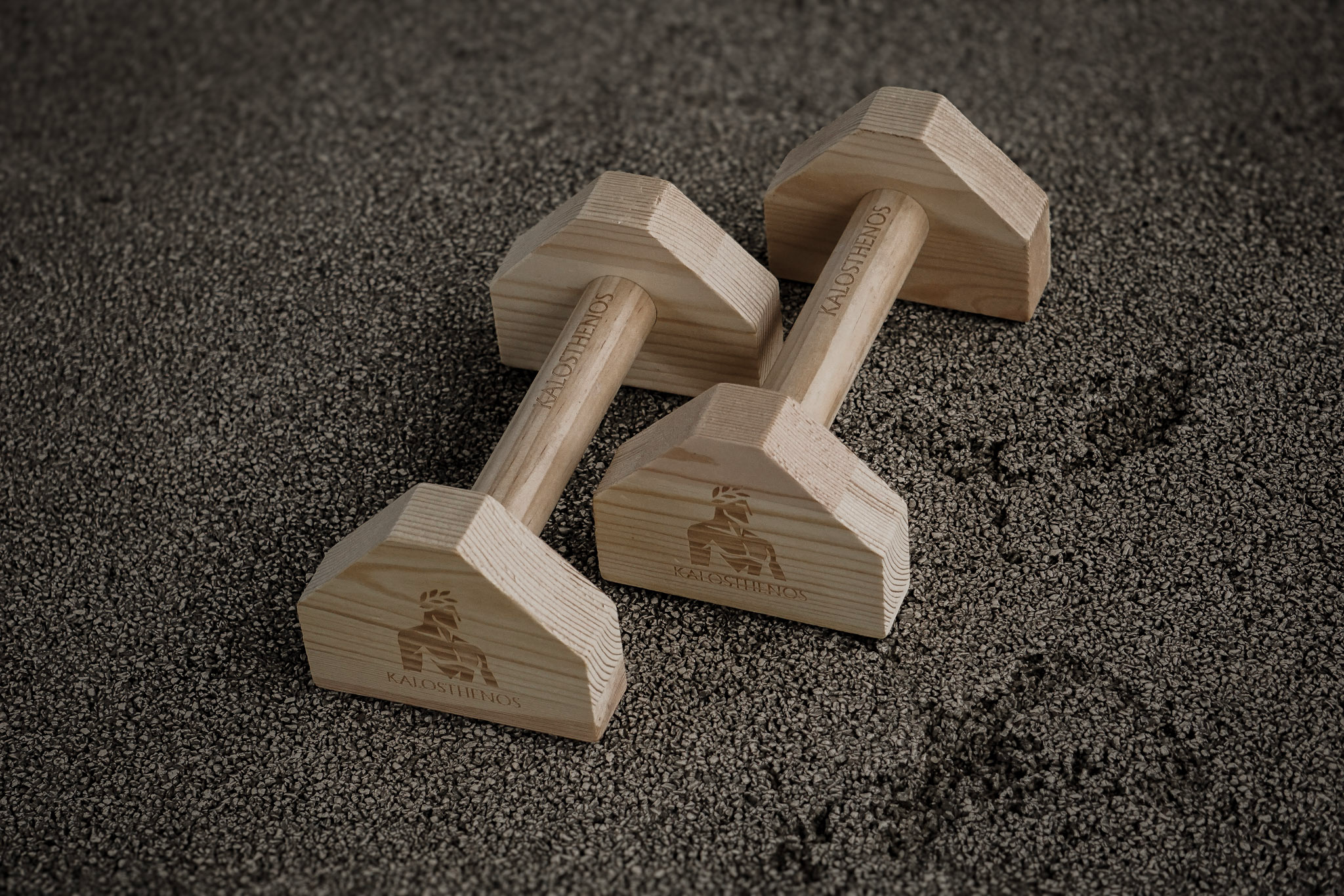 Parallettes En Bois Courtes