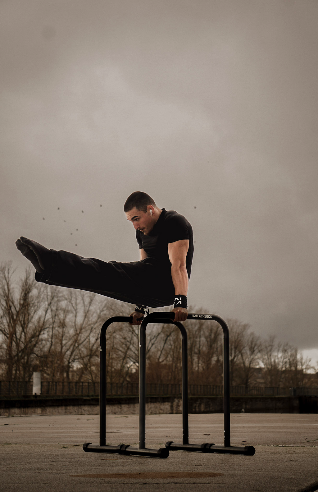 Barres De Dips/Front Lever